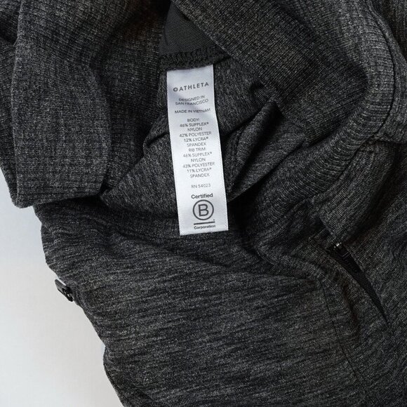 Athleta High Rise Venice Jogger Marled Gray - Size Small - EUC - Picture 5 of 7